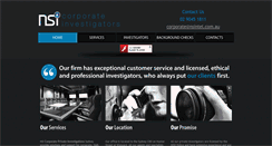 Desktop Screenshot of corporateinvestigators.com.au